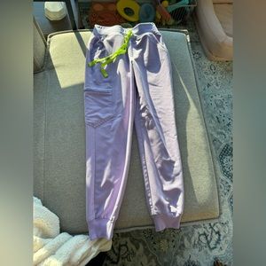 Lilac Figs High Waisted Zamora Joggers